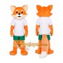 Orange Fox Mascot Costume