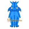 Blue Dragon Mascot Costume Blue Dragon Mascot Costume