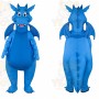 Blue Dragon Mascot Costume