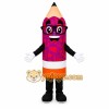 Pink Pencil Mascot Costume Pink Pencil Mascot Costume