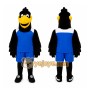Black Bird Sports Mascot Costume