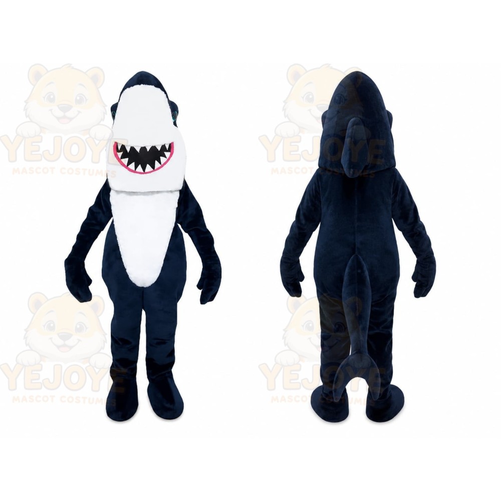 Black Shark Mascot Costume