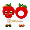 Red Apple Mascot Costume Red Apple Mascot Costume