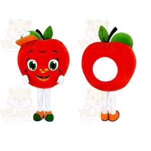 Red Apple Mascot Costume