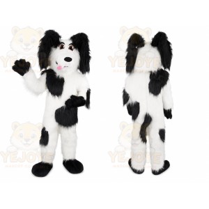 Black White Dog Mascot Costume