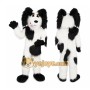 Black White Dog Mascot Costume
