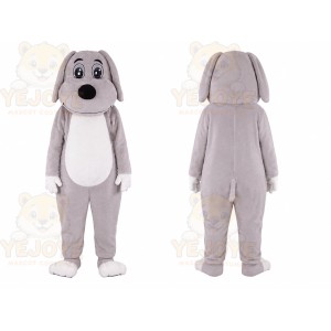 Gray Puppy Mascot Costume