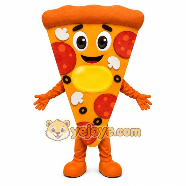 Pizza Slice Mascot Costume Pizza Slice Mascot Costume