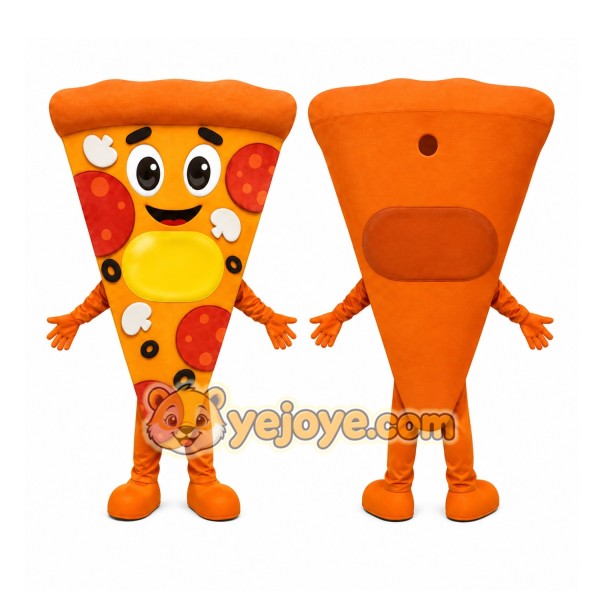 Pizza Slice Mascot Costume