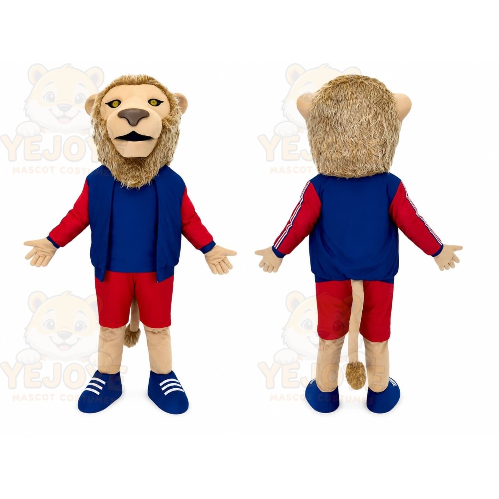 Lion Sports Mascot Costume