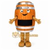 Wine Barrel Mascot Costume Wine Barrel Mascot Costume
