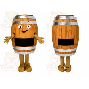 Wine Barrel Mascot Costume