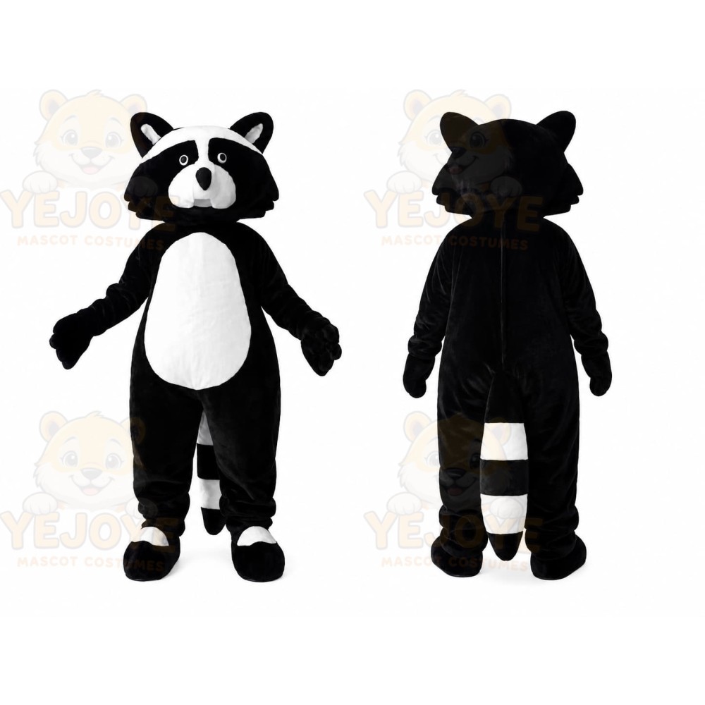 Black Raccoon Mascot Costume