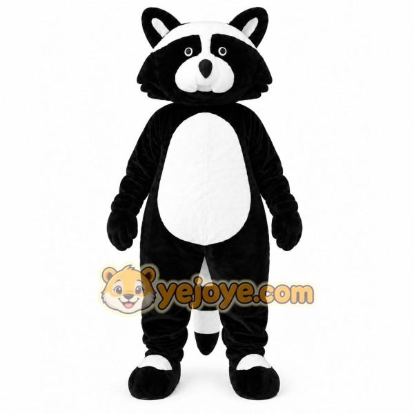 Black Raccoon Mascot Costume
