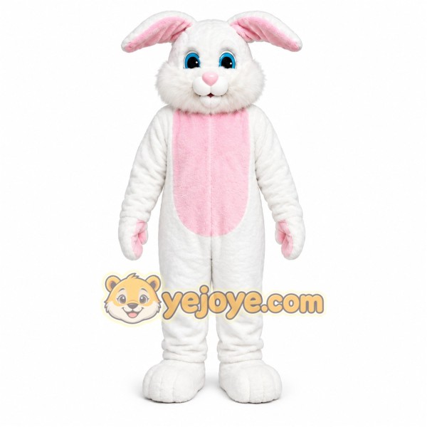 White Rabbit Mascot Costume White Rabbit Mascot Costume