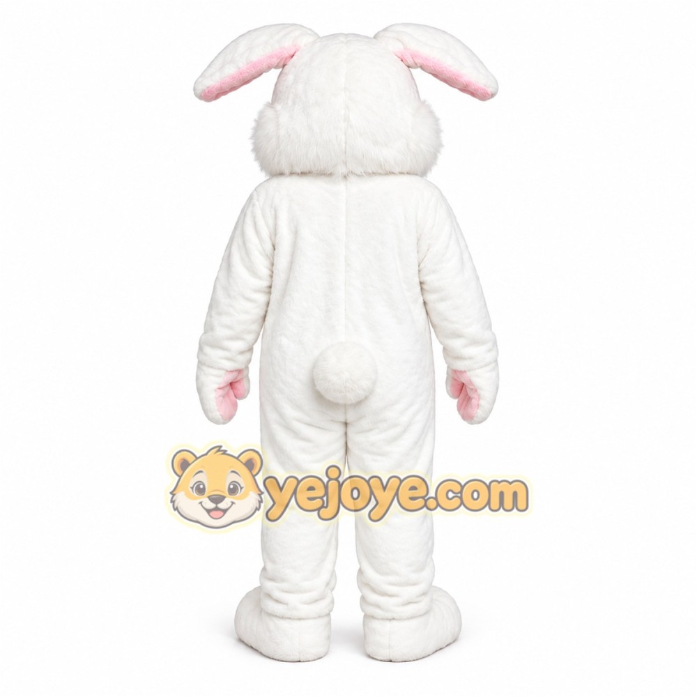 White Rabbit Mascot Costume White Rabbit Mascot Costume