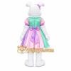 White Rabbit Dress Mascot Costume White Rabbit Dress Mascot Costume