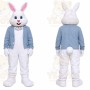 White Rabbit Scarf Mascot Costume