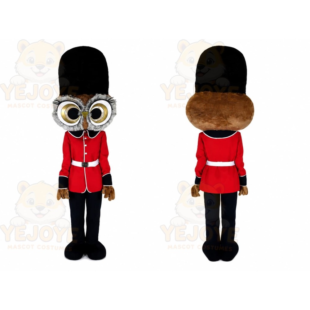 Soldier Owl Mascot Costume
