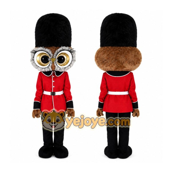Soldier Owl Mascot Costume