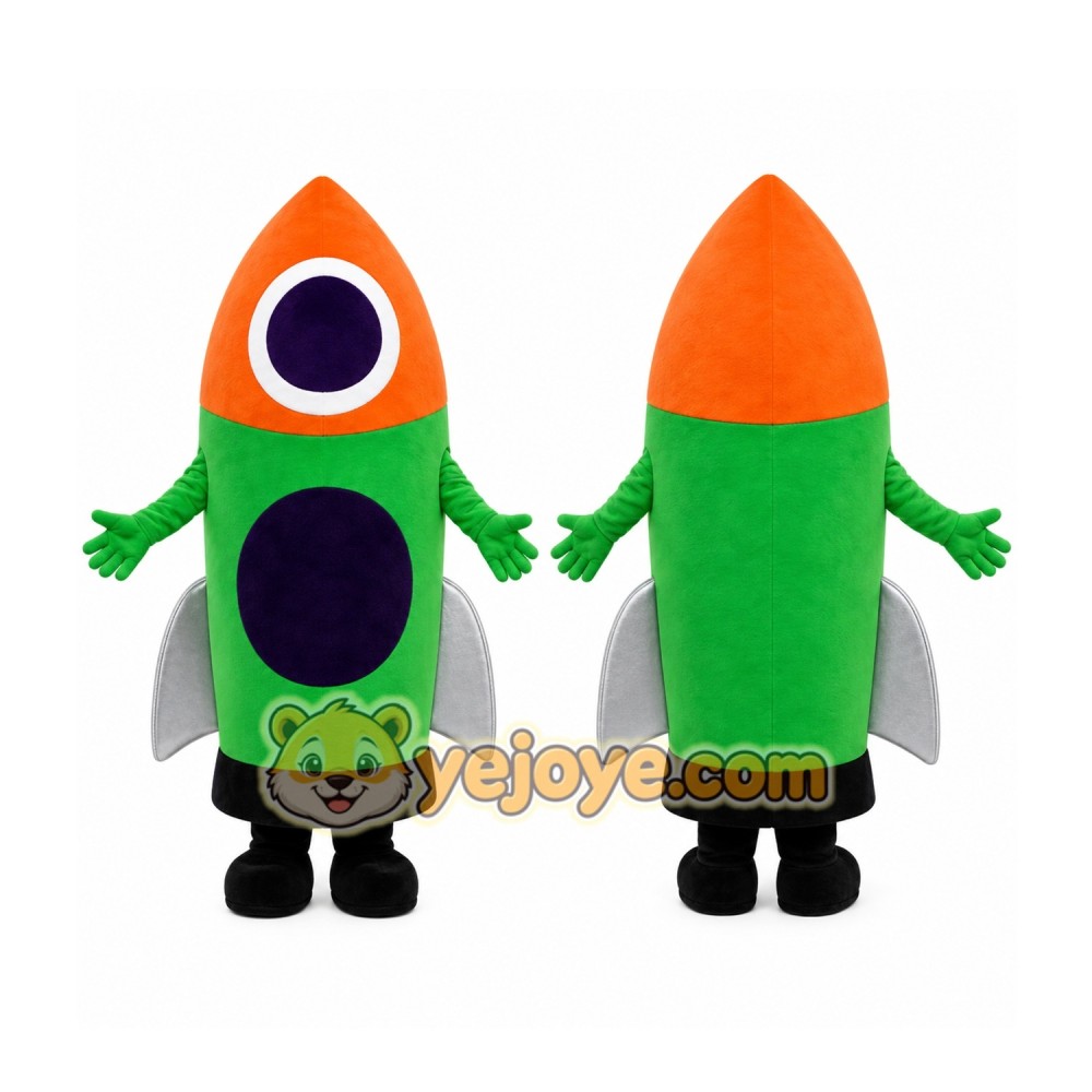 Rocket Character Mascot Costume Rocket Character Mascot Costume