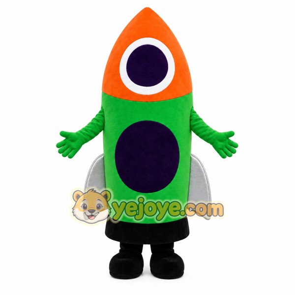 Rocket Character Mascot Costume