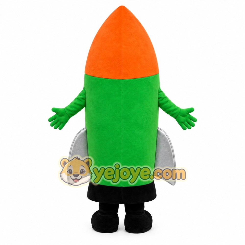 Rocket Character Mascot Costume Rocket Character Mascot Costume
