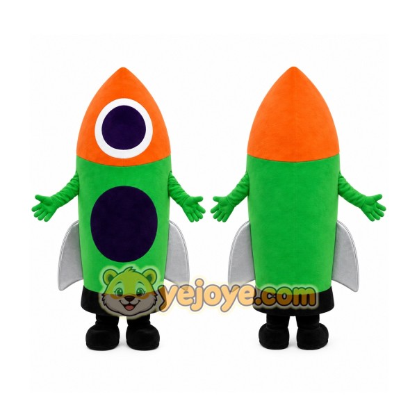 Rocket Character Mascot Costume