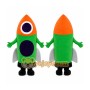 Rocket Character Mascot Costume