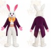 Purple Rabbit Mascot Costume