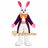 Purple Rabbit Mascot Costume Purple Rabbit Mascot Costume