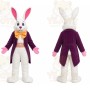 Purple Rabbit Mascot Costume