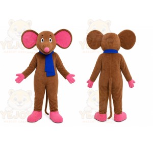 Brown Mouse Mascot Costume