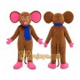 Brown Mouse Mascot Costume
