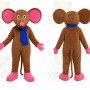 Brown Mouse Mascot Costume