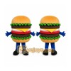 Hamburger Character Mascot Costume