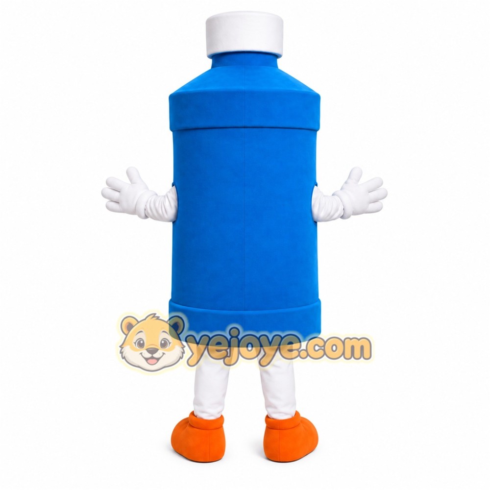 Blue Bottle Mascot Costume Blue Bottle Mascot Costume