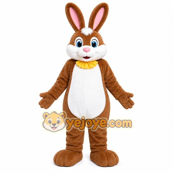 Brown Rabbit Mascot Costume