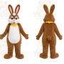 Brown Rabbit Mascot Costume