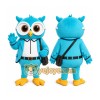 Blue Owl Mascot Costume Blue Owl Mascot Costume