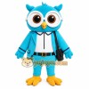 Blue Owl Mascot Costume Blue Owl Mascot Costume