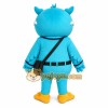 Blue Owl Mascot Costume Blue Owl Mascot Costume