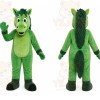 Green Horse Mascot Costume
