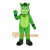 Green Horse Mascot Costume Green Horse Mascot Costume