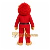 Red Business Lion Mascot Costume Red Business Lion Mascot Costume