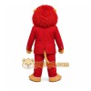 Red Business Lion Mascot Costume Red Business Lion Mascot Costume