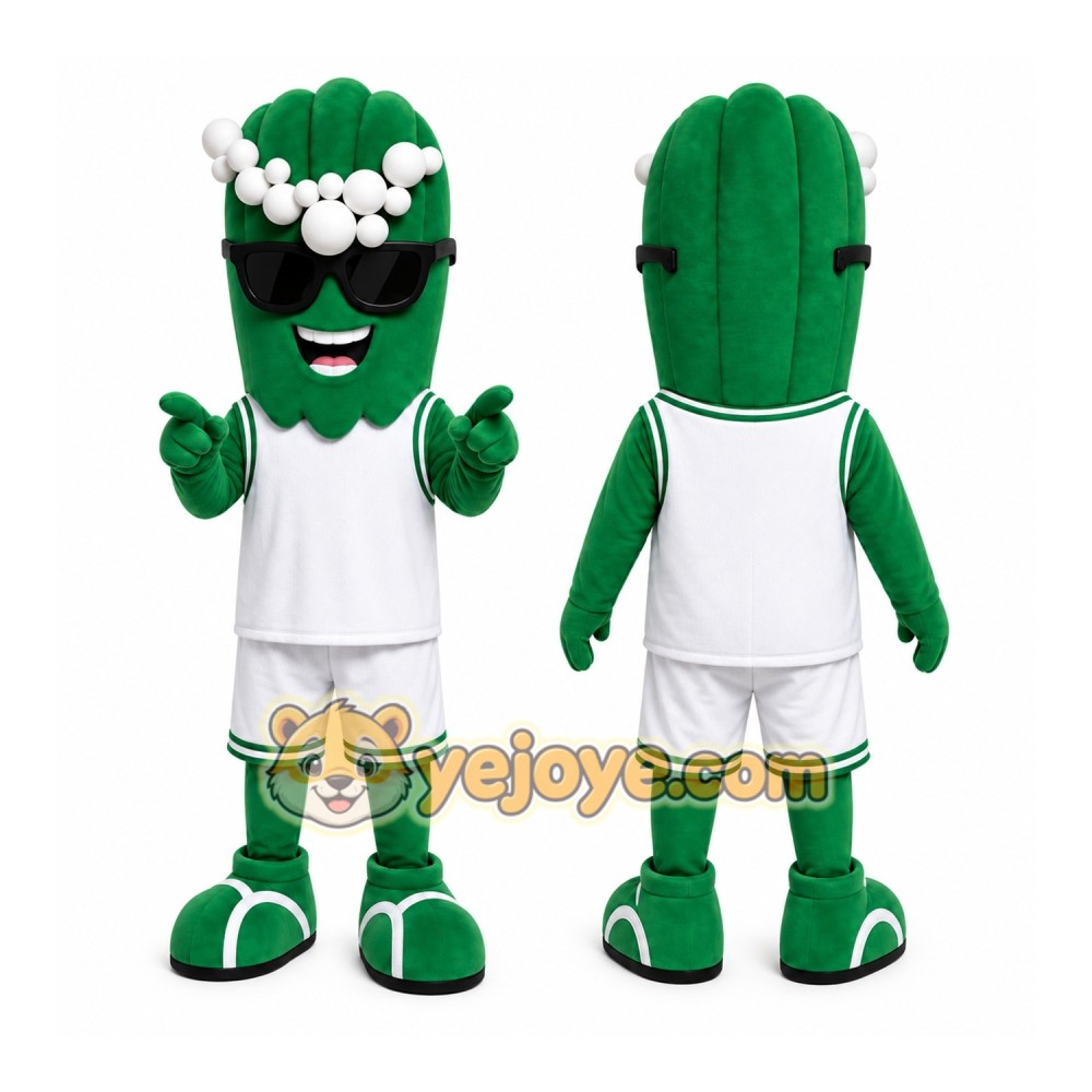 Sports Green Wave Mascot Costume Sports Green Wave Mascot Costume