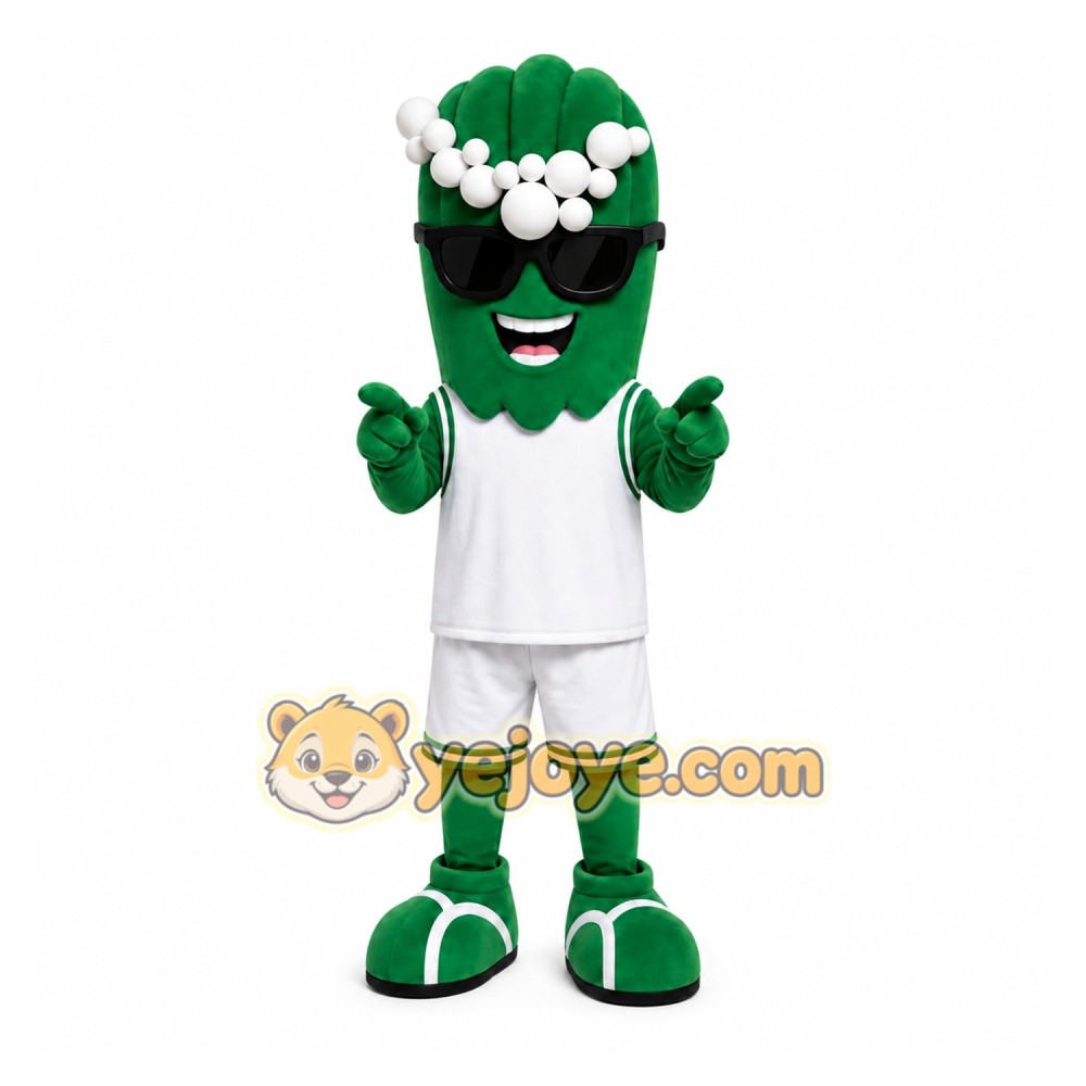 Sports Green Wave Mascot Costume Sports Green Wave Mascot Costume
