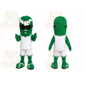 Sports Green Wave Mascot Costume