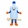 White Water Bottle Mascot Costume White Water Bottle Mascot Costume